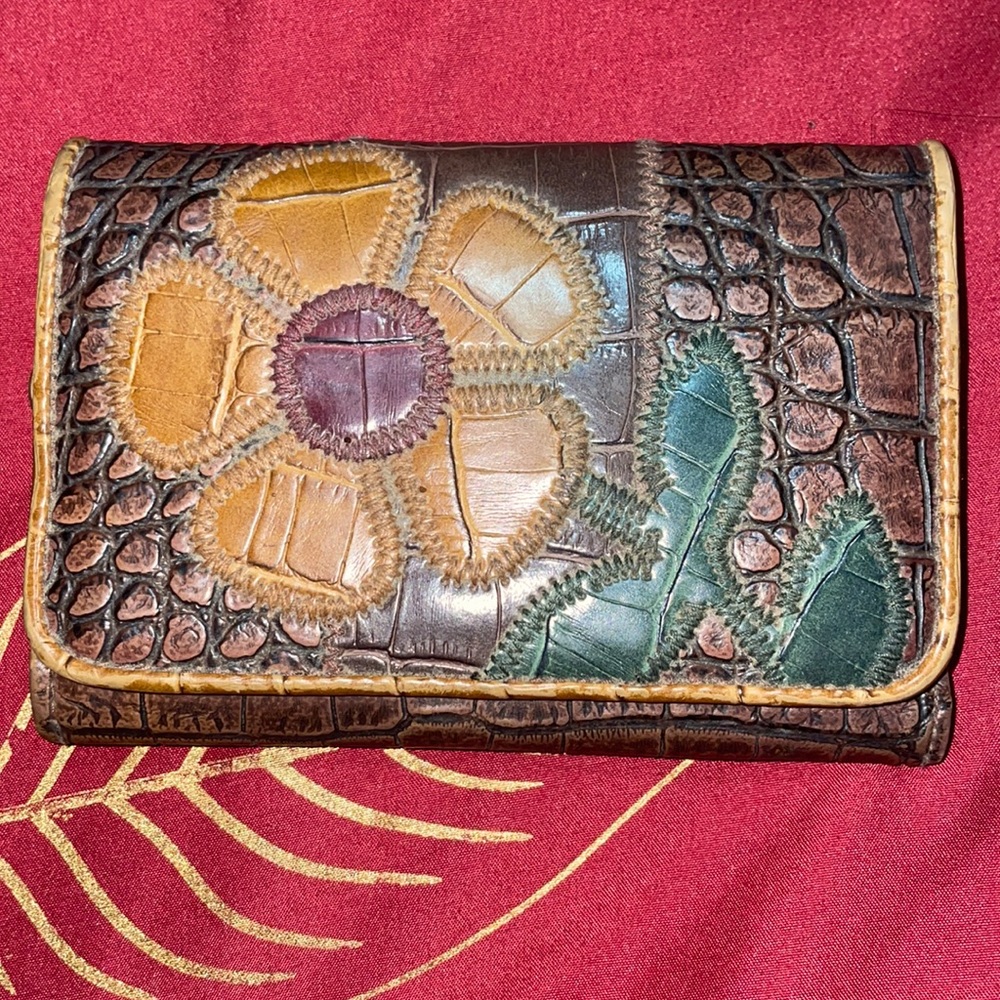 Embroidered Wallet